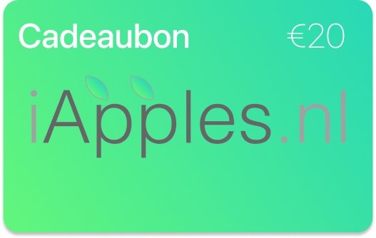 Cadeaubon iApples.nl - iApples.nl